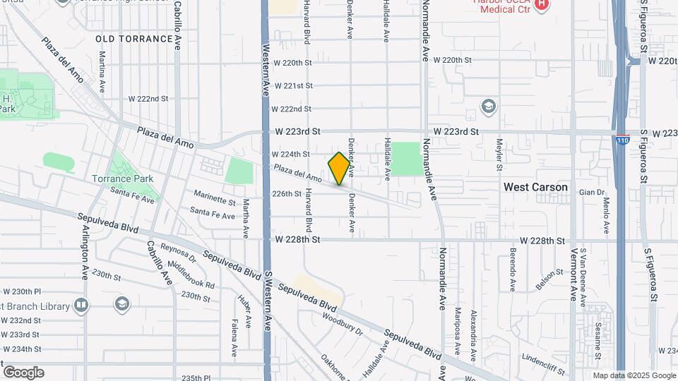 1525 226th St Mapa y Detalles de la Ubicación