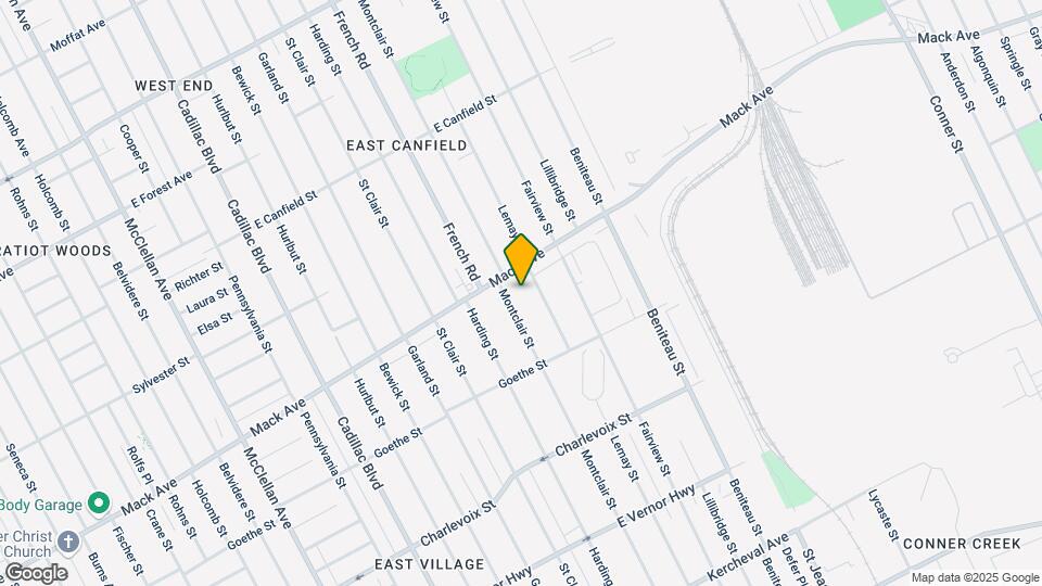 Montclair Mapa y Detalles de la Ubicación