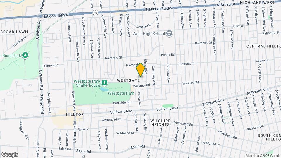 372-374-374 S Huron Ave Map and Location Details