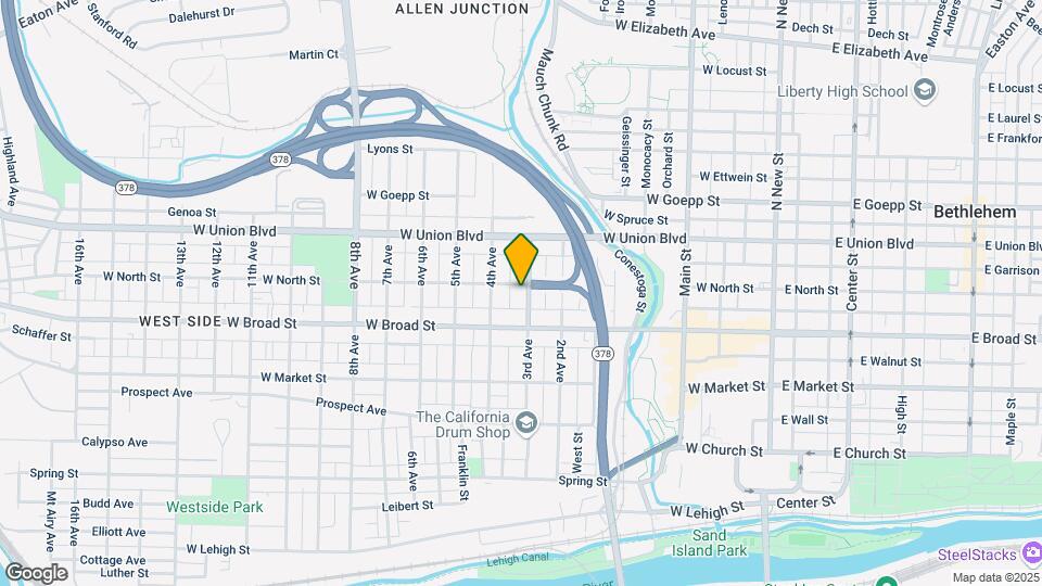 635 3rd Ave Map and Location Details