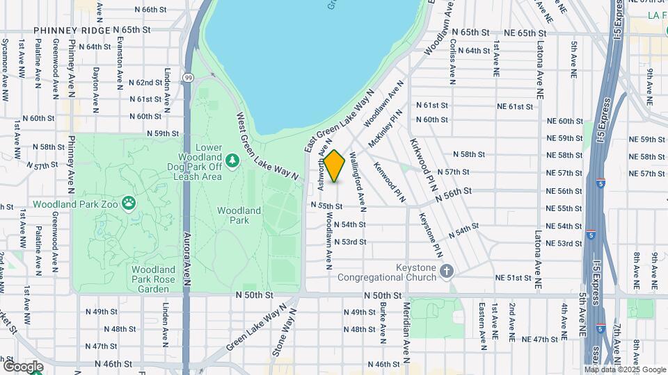 5523 Woodlawn Ave N Map and Location Details