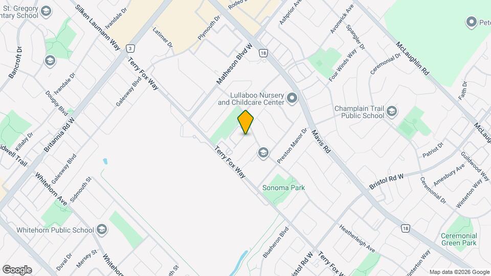 866 Francine Cres Map and Location Details