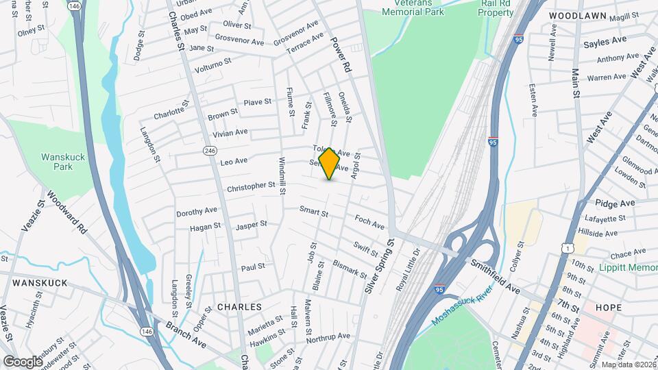 96 Edgeworth Ave Map and Location Details