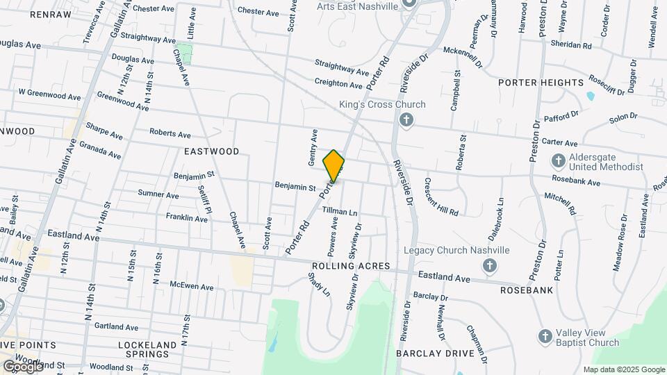 835 Porter Rd Map and Location Details