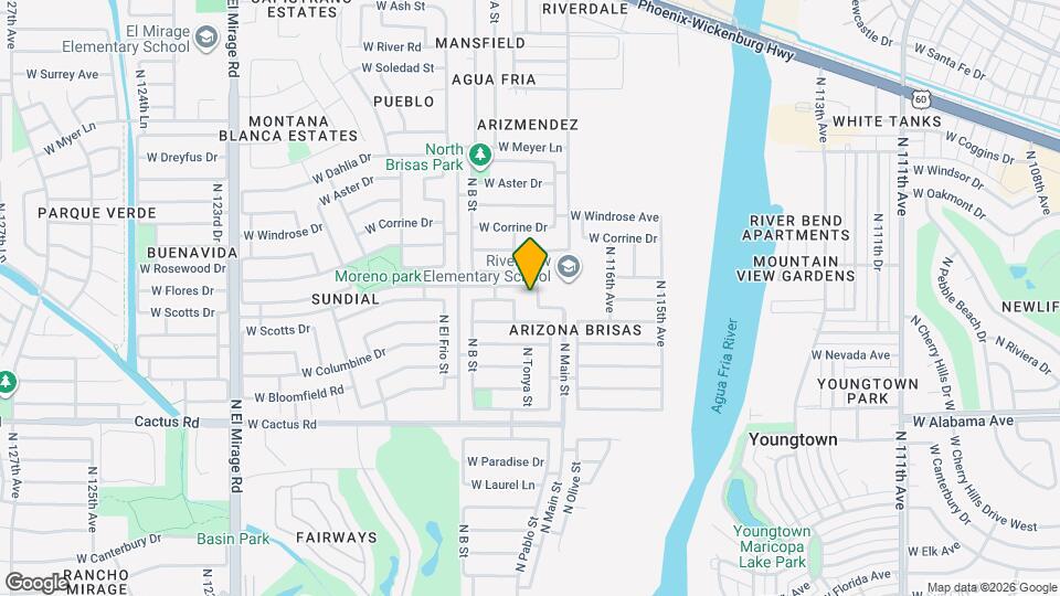 12648 N Main St Map and Location Details