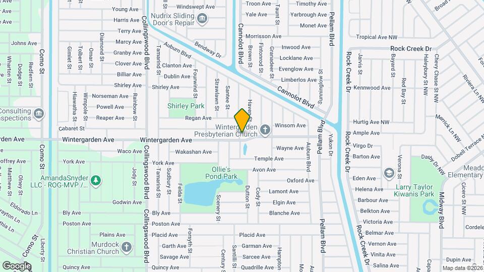 18268 Wintergarden Ave Map and Location Details