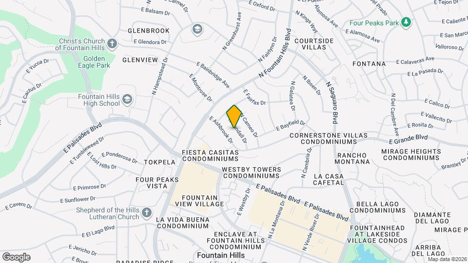 14008 N Kendall Dr Map and Location Details