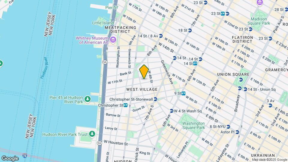 77 Perry St Mapa y Detalles de la Ubicación