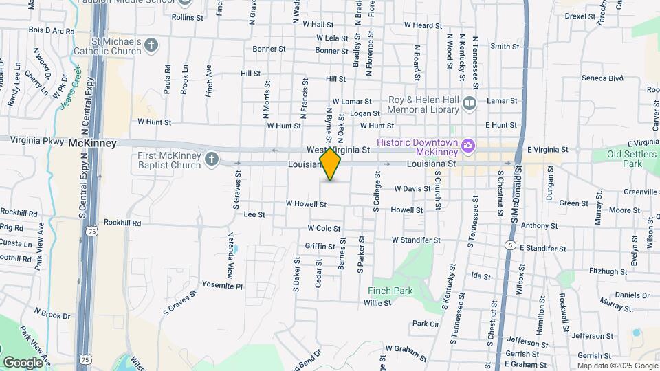 1001 Largent St Map and Location Details