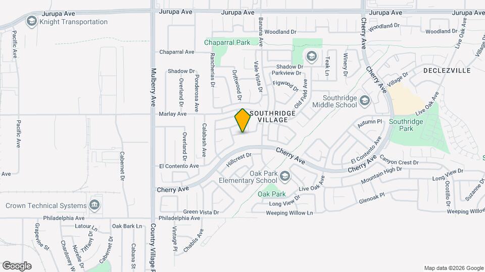 14053 Bluewood Dr Mapa y Detalles de la Ubicación