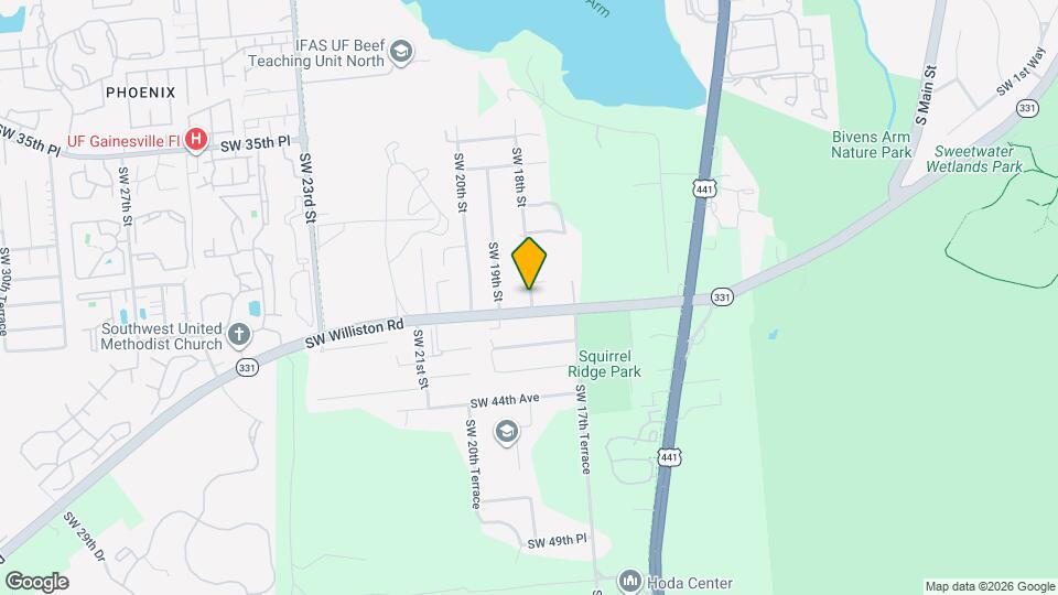 4030 SW 18th St Map and Location Details