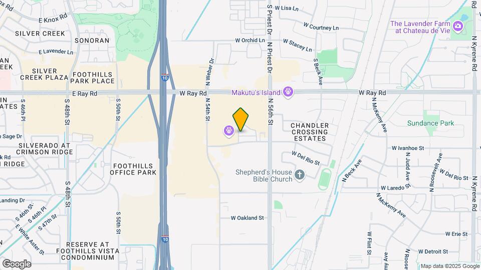 7122 W Ivanhoe St Mapa y Detalles de la Ubicación