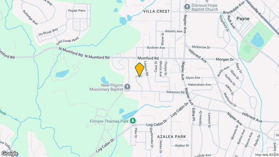 4226 Robinson Cir Map and Location Details