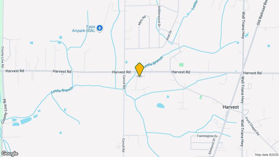 103 Harvest Glen Ln Mapa y Detalles de la Ubicación