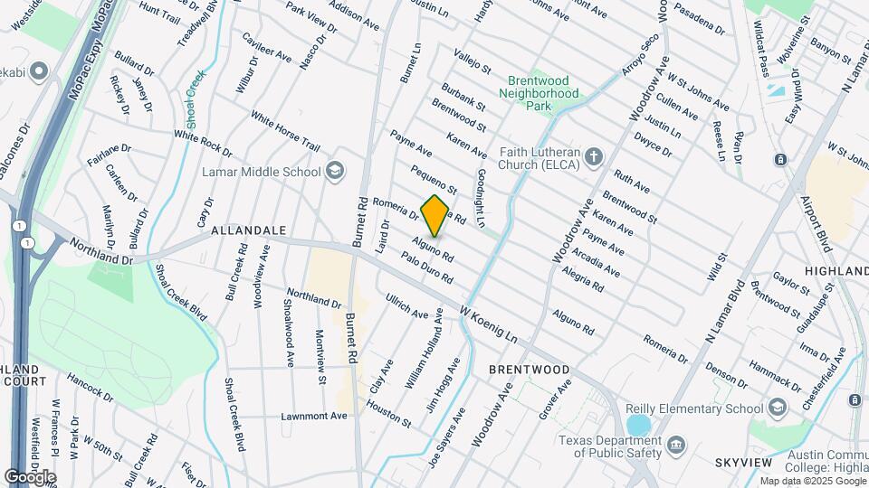 1900 Alguno Rd Map and Location Details