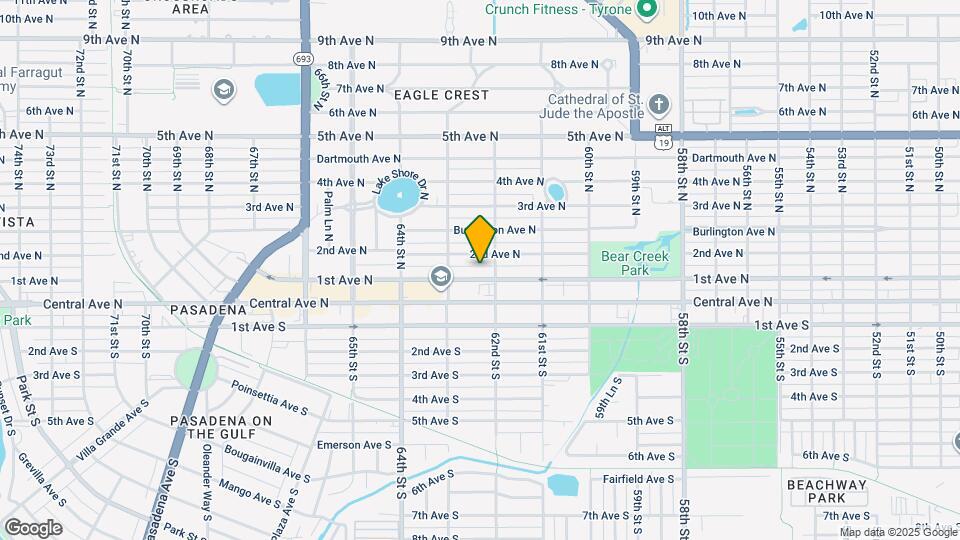 6231 1st Ave N Map and Location Details
