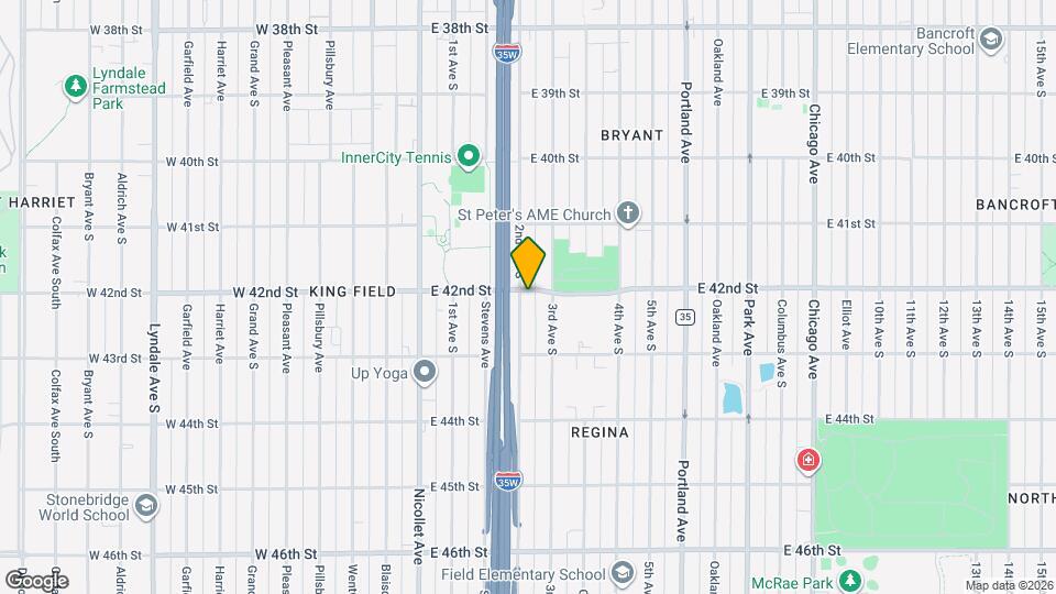 4201 2nd Ave S Map and Location Details