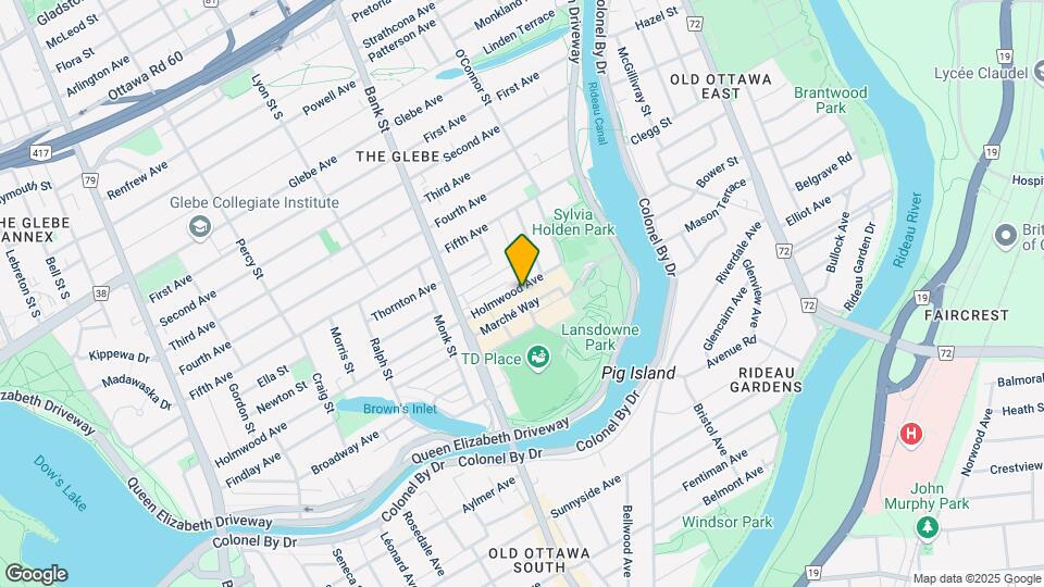 48 Holmwood Ave Map and Location Details