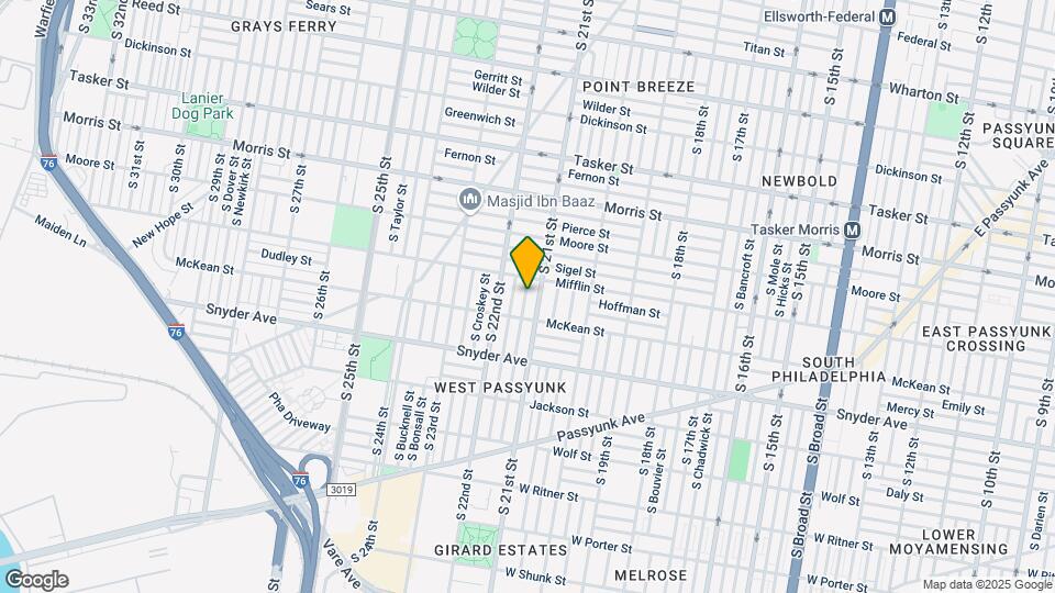 1923 S Norwood St Map and Location Details