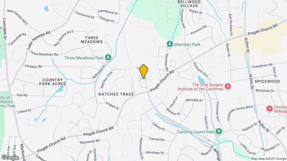 3807 Bridlington Dr Mapa y Detalles de la Ubicación