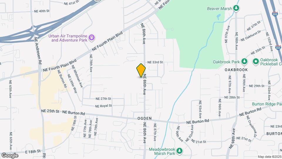 3012-3018 NE 86th Ave Map and Location Details