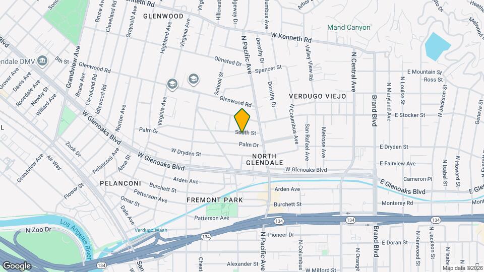 536 South St Mapa y Detalles de la Ubicación