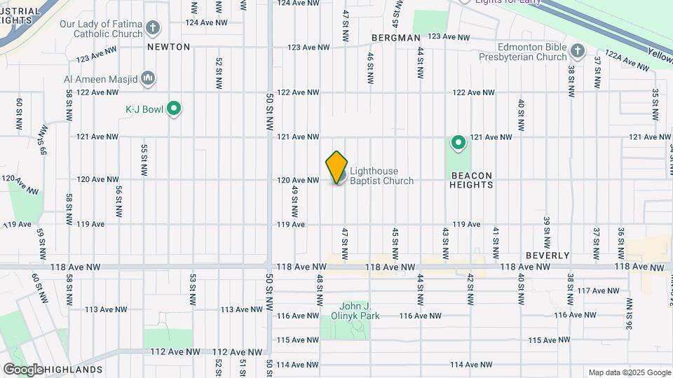 11936-11947 47 St NW Map and Location Details