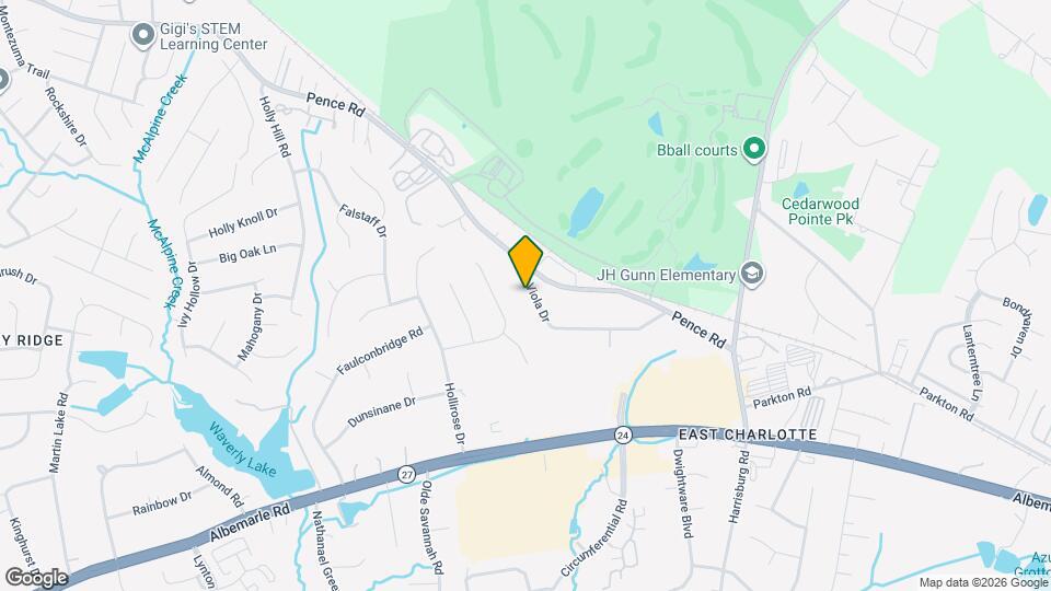 8322 Viola Dr Map and Location Details