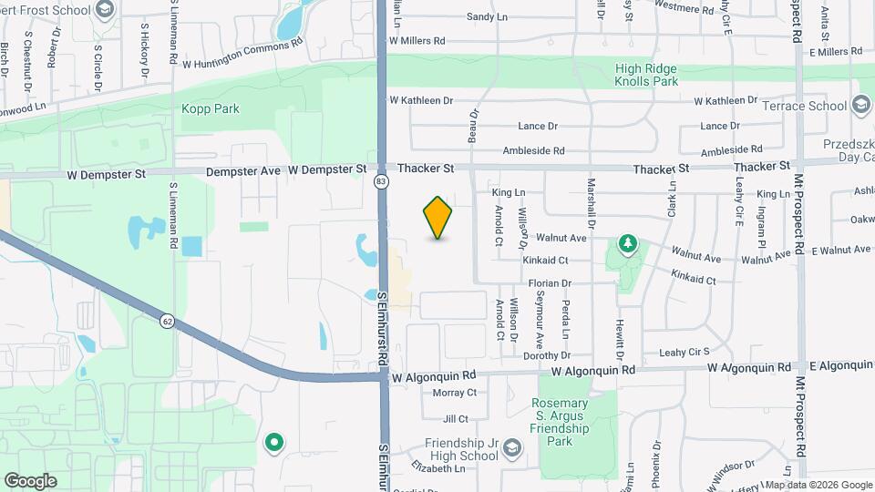930 Beau Dr, Unit 312 Map and Location Details