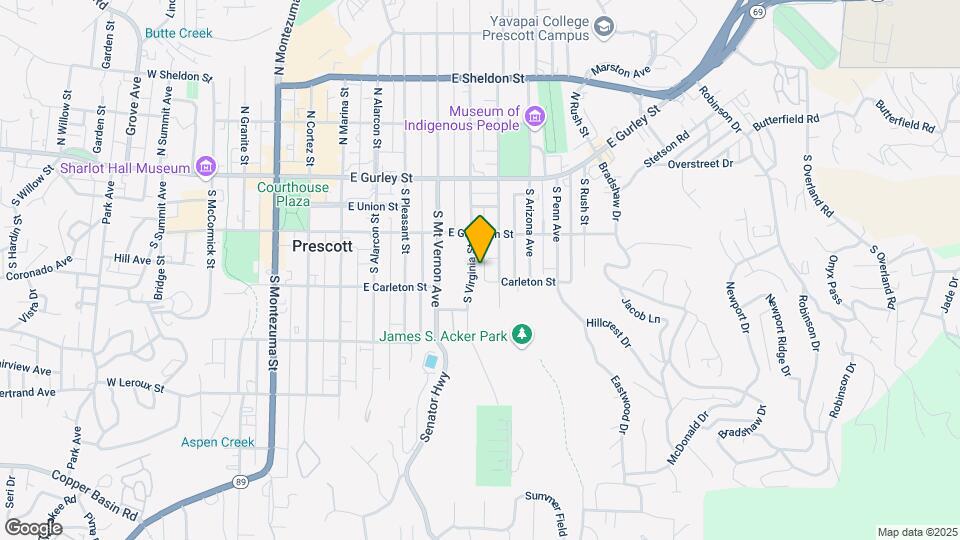 235 S Virginia St Map and Location Details