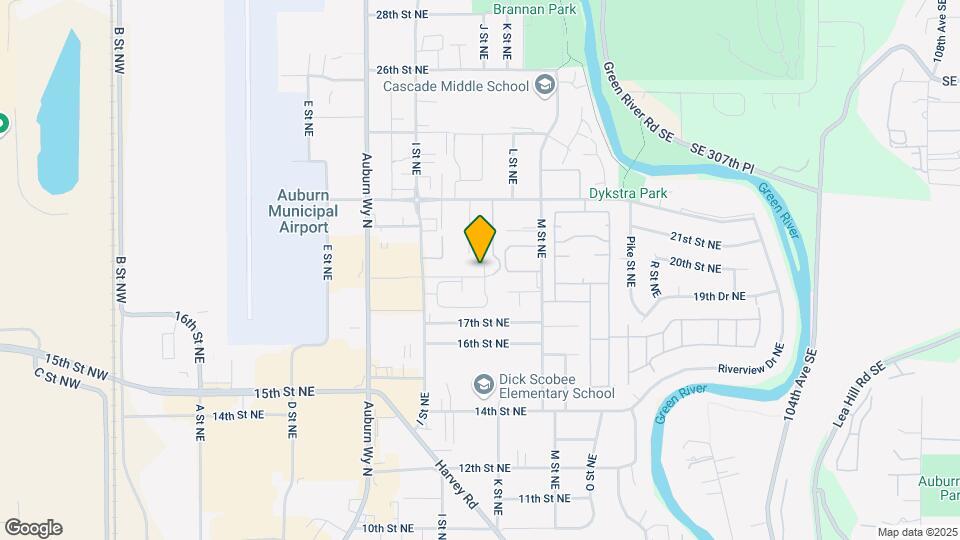 1019 18th St NE Map and Location Details