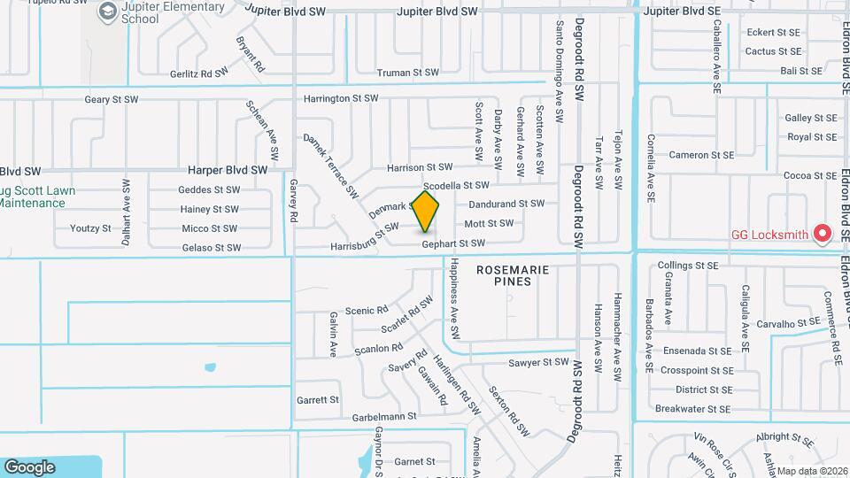 445 Gephart St SW Mapa y Detalles de la Ubicación