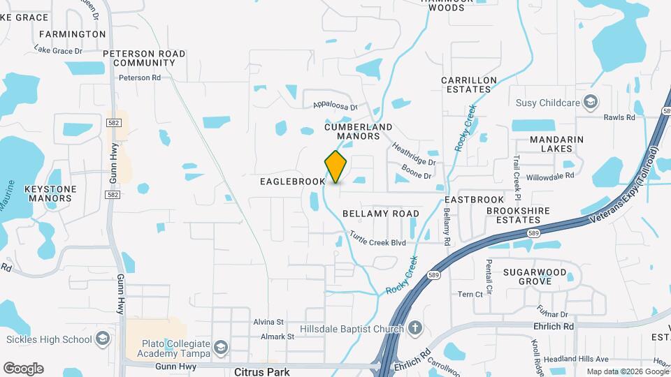 15155 Nighthawk Dr Map and Location Details