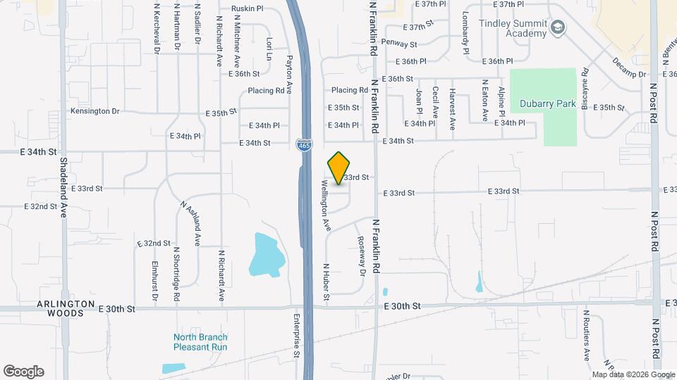 7838 Ridgewood Dr Map and Location Details
