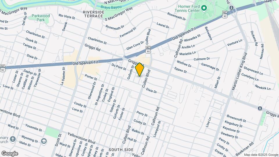 5910 Eastwood St Map and Location Details