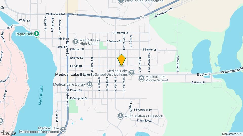 724 E Ladd St Mapa y Detalles de la Ubicación