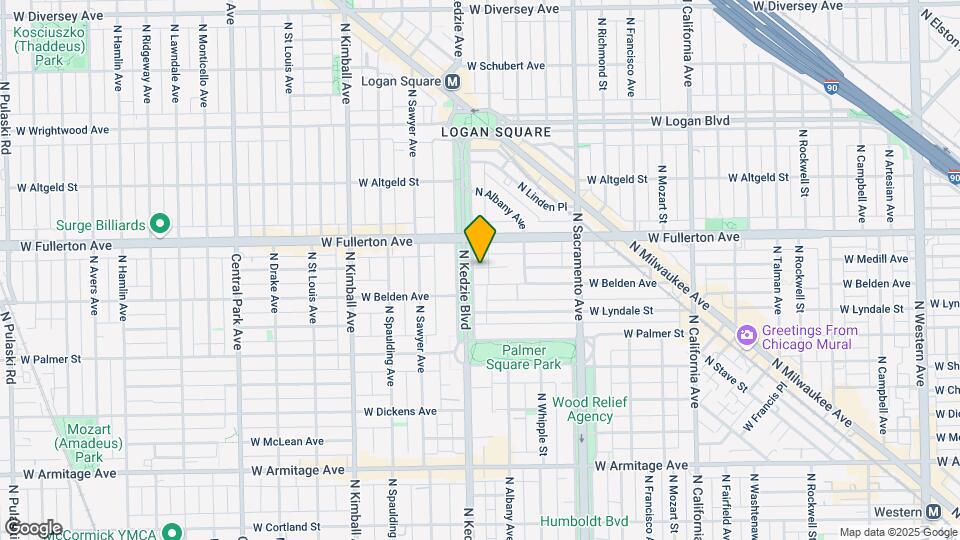 3147 W Medill Ave, Unit 2 Mapa y Detalles de la Ubicación