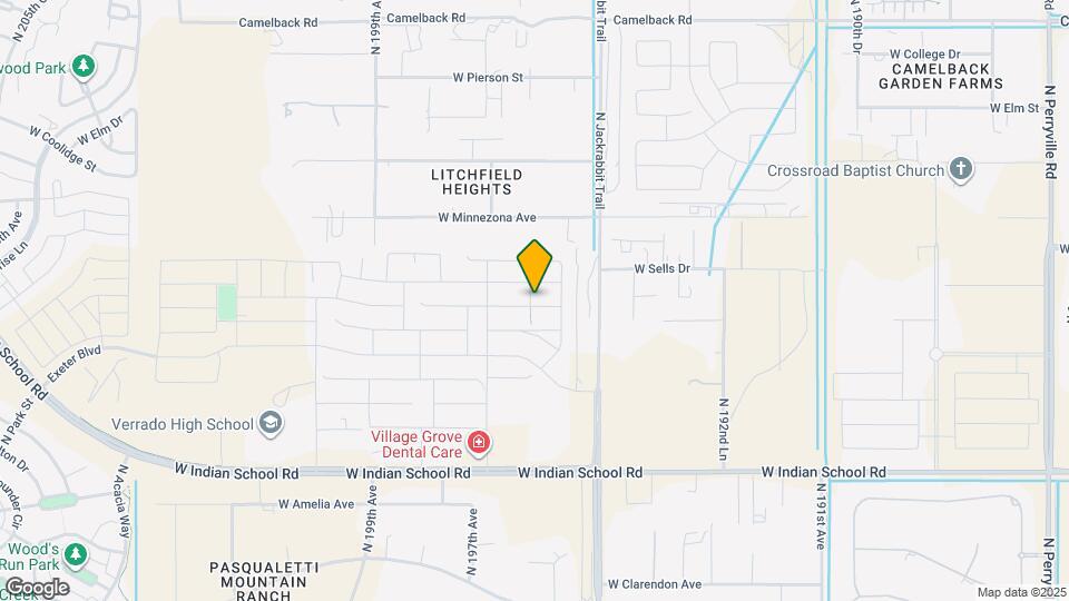 19638 W Turney Ave Map and Location Details