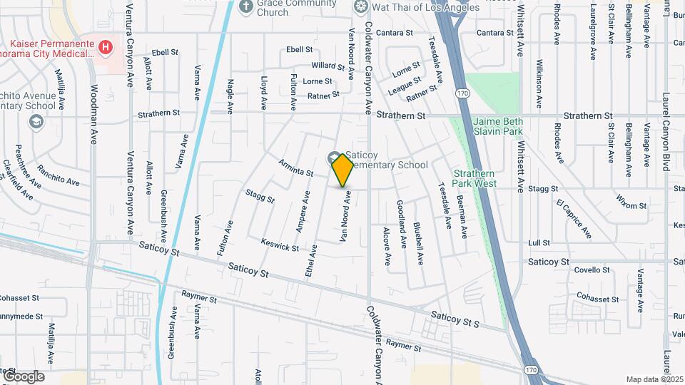 7759 Van Noord Ave Map and Location Details