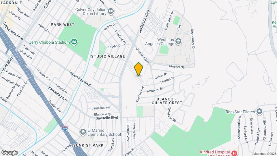 5592 Kinston Ave, Unit 5592 Map and Location Details