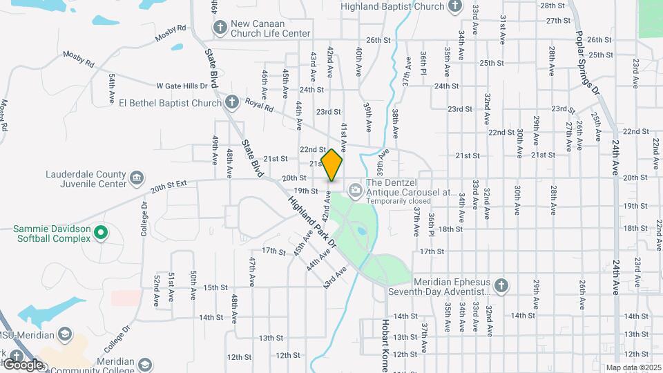 4116 19th St Map and Location Details