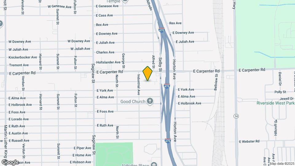 1034 E Bundy Ave Map and Location Details