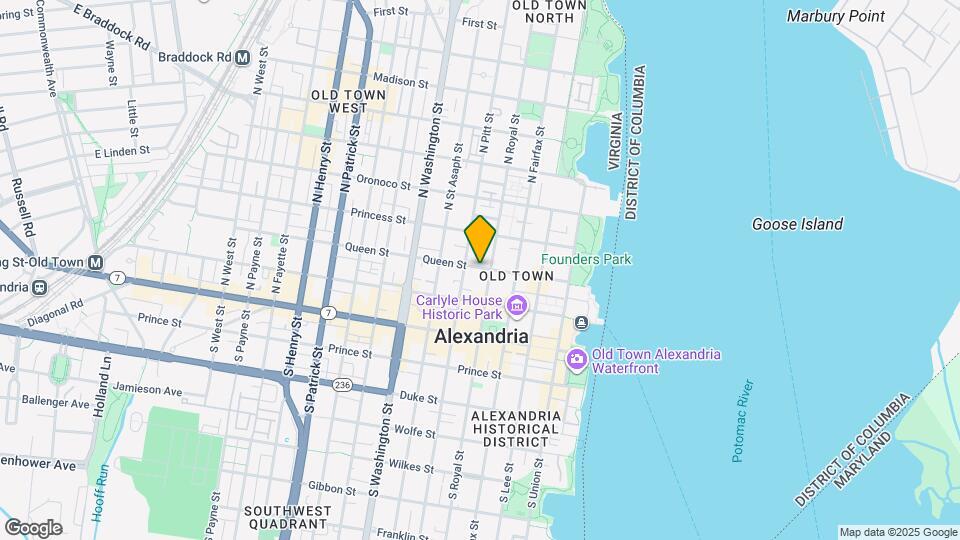 408 Queen St Map and Location Details