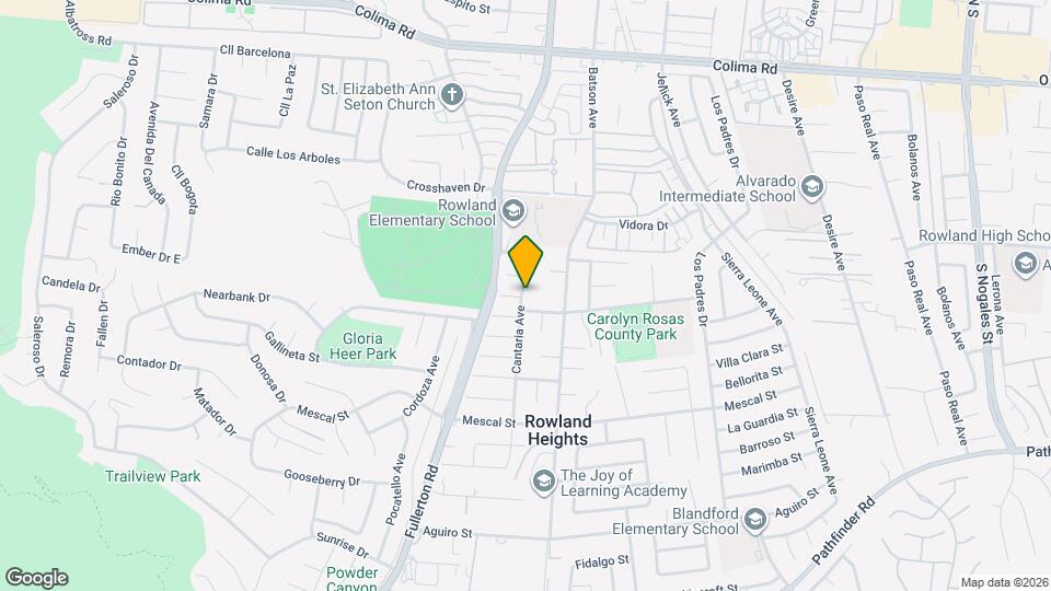 2146 Cantaria Ave Mapa y Detalles de la Ubicación