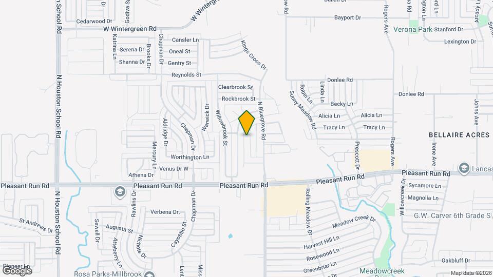 1451 Brook Meadow Cir Map and Location Details