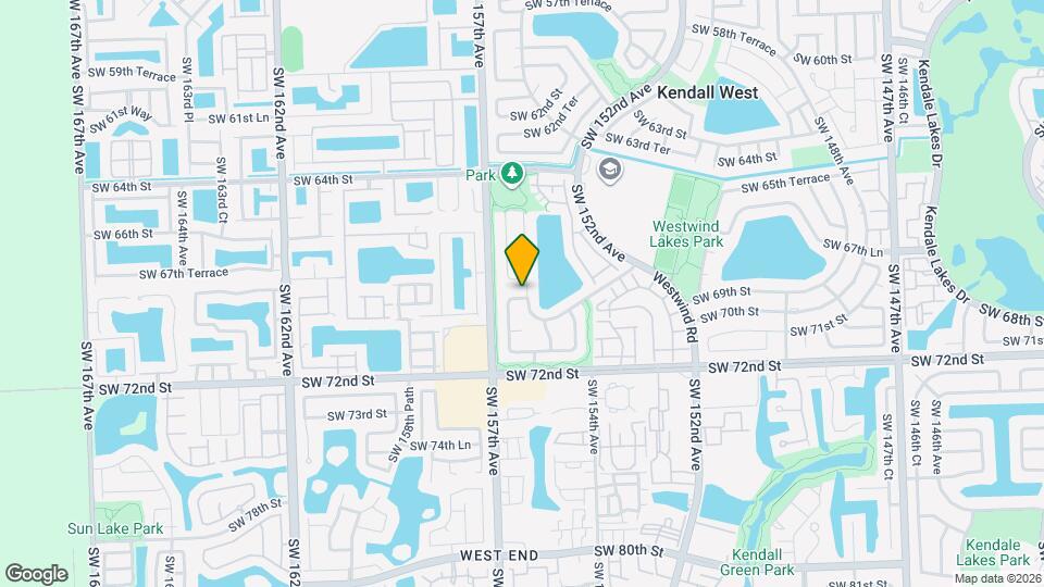 15529 SW 69th Terrace, Unit Side Map and Location Details