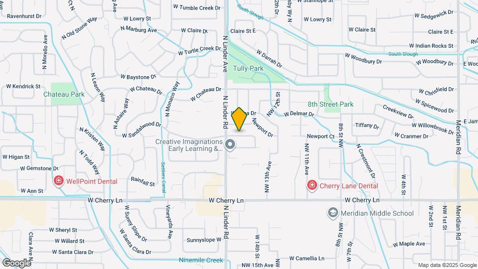1526 W Sandalwood Dr Map and Location Details