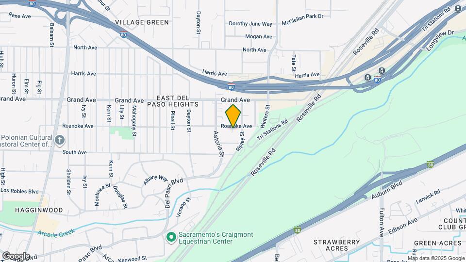 2228 Roanoke Ave Map and Location Details