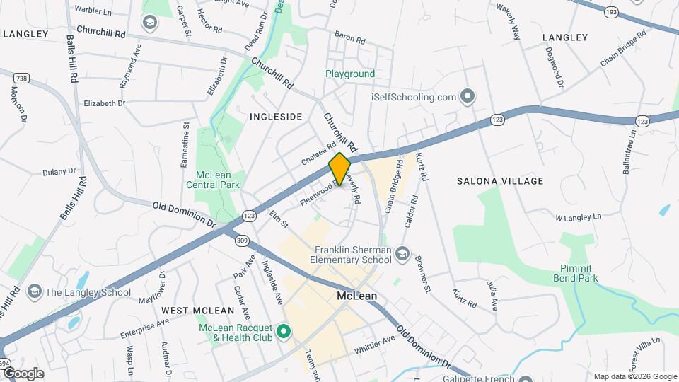 6800 Fleetwood Road Map and Location Details