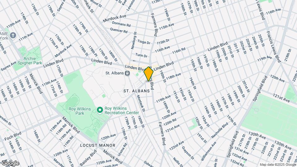 187-20 Baisley Blvd Map and Location Details